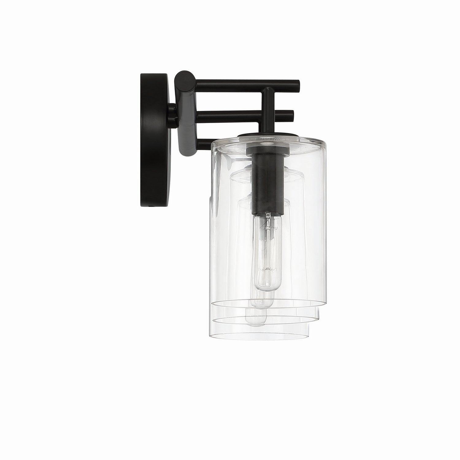 Craftmade - 55603-FB - Three Light Vanity - Hailie - Flat Black