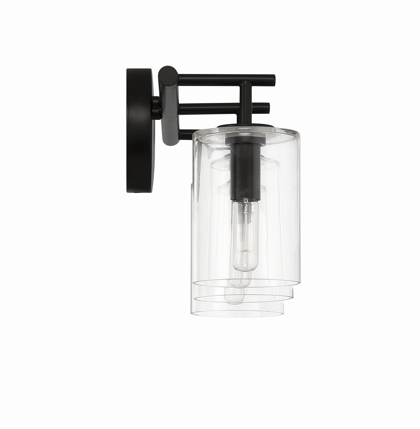 Craftmade - 55603-FB - Three Light Vanity - Hailie - Flat Black