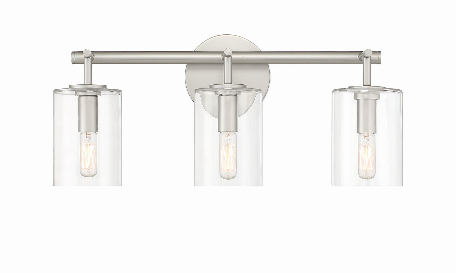 Craftmade - 55603-SN - Three Light Vanity - Hailie - Satin Nickel