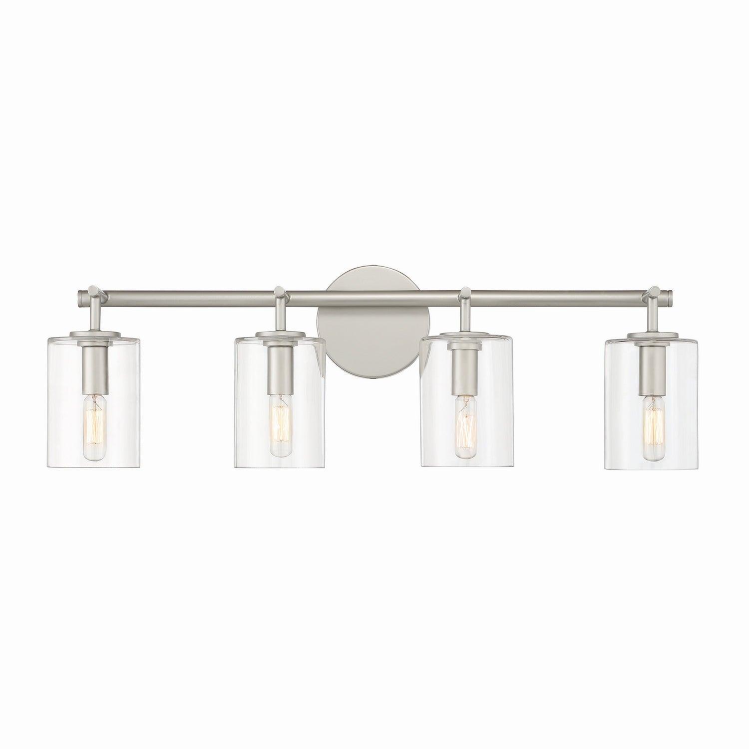 Craftmade - 55604-SN - Four Light Vanity - Hailie - Satin Nickel