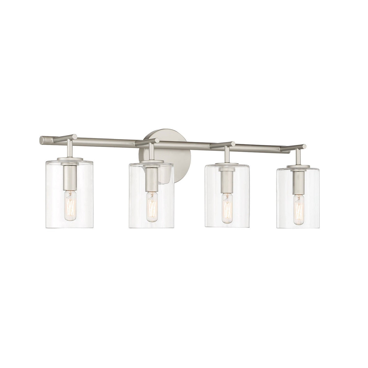 Craftmade - 55604-SN - Four Light Vanity - Hailie - Satin Nickel