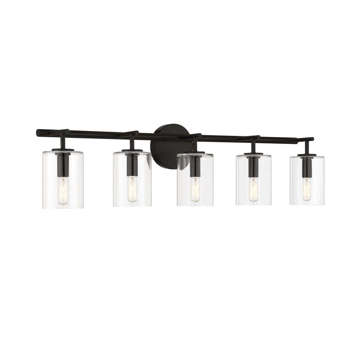 Craftmade - 55605-FB - Five Light Vanity - Hailie - Flat Black