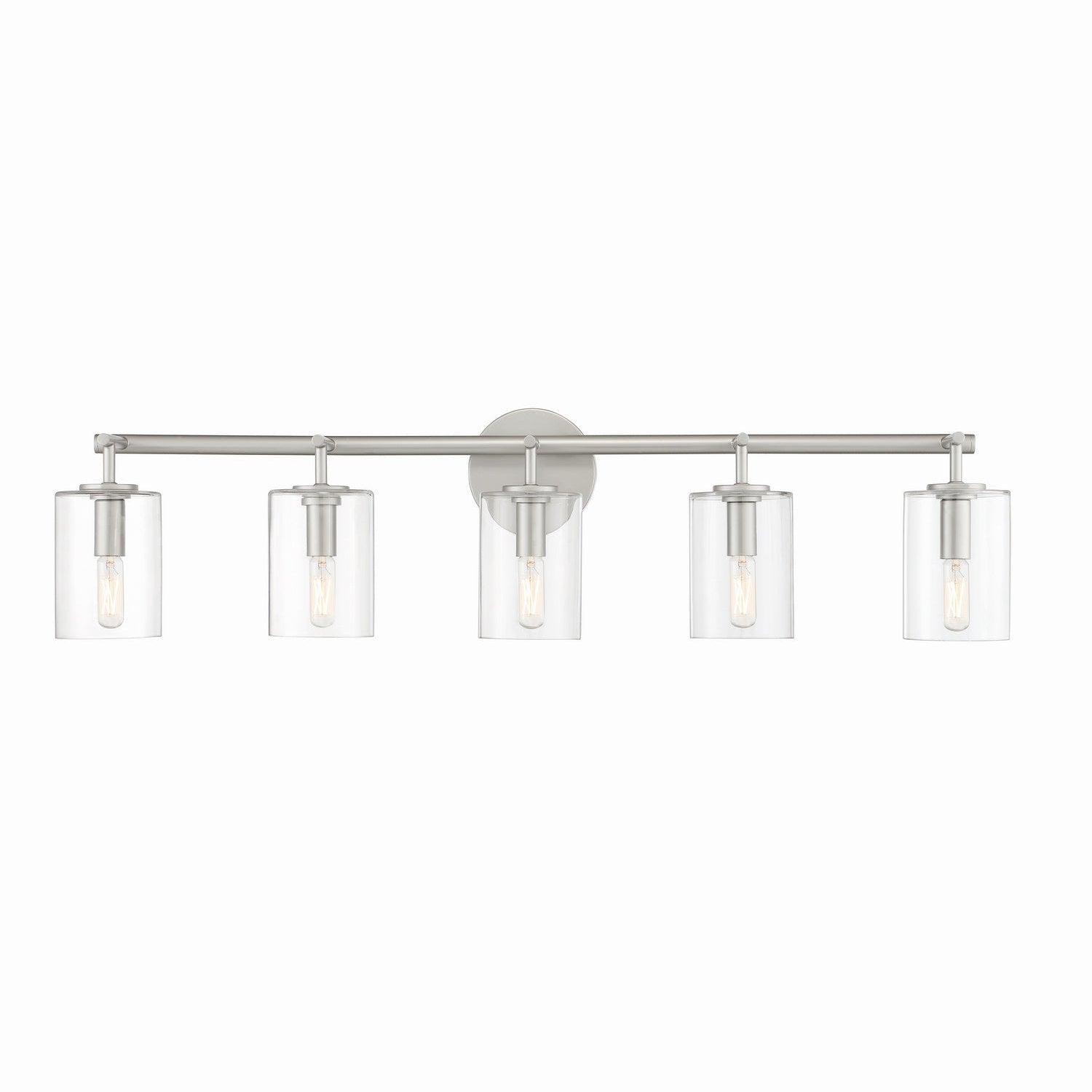 Craftmade - 55605-SN - Five Light Vanity - Hailie - Satin Nickel