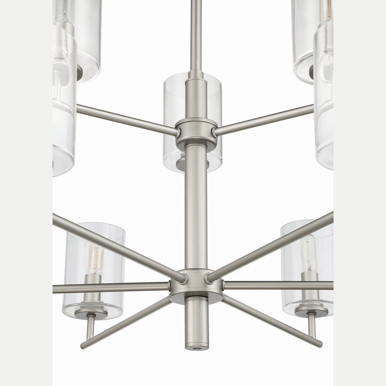 Craftmade - 55629-SN - Nine Light Chandelier - Hailie - Satin Nickel