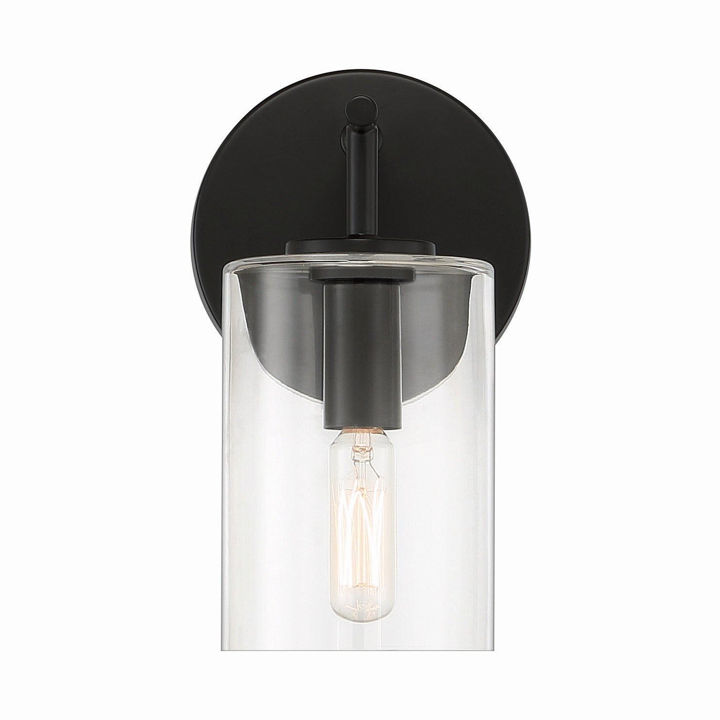 Craftmade - 55661-FB - One Light Wall Sconce - Hailie - Flat Black