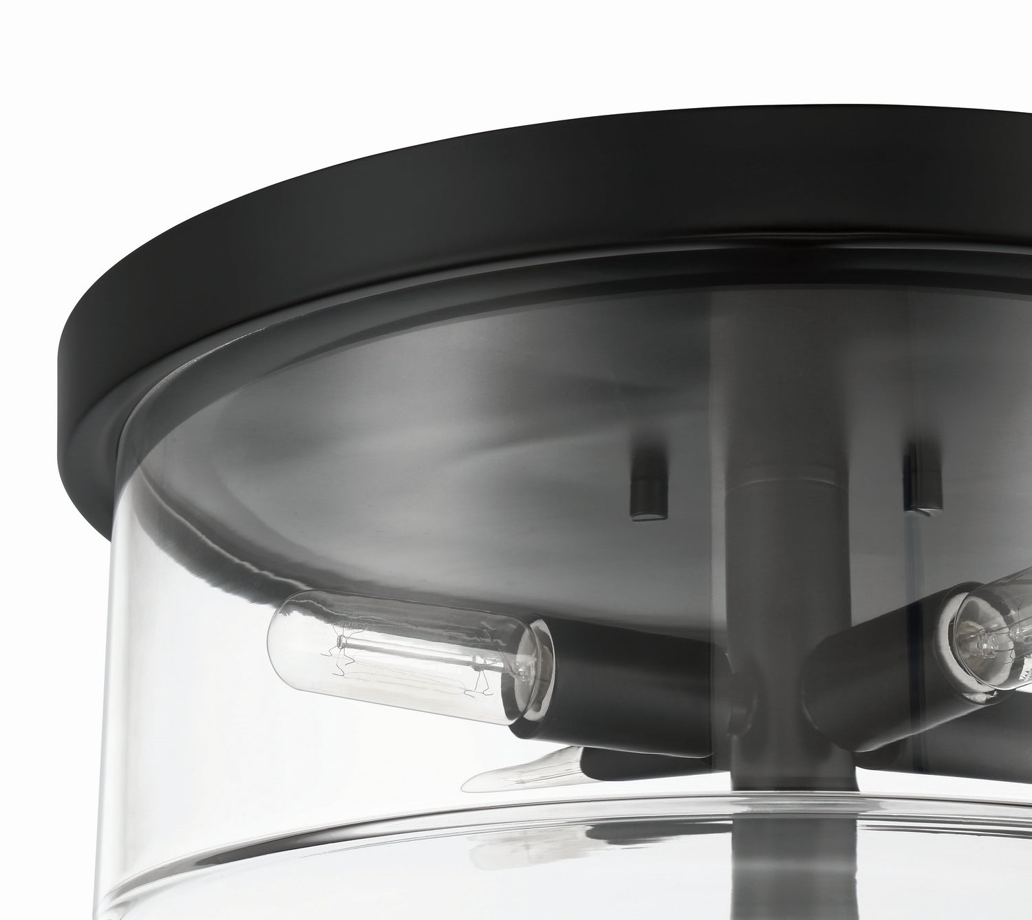 Craftmade - 55684-FB - Four Light Flushmount - Hailie - Flat Black