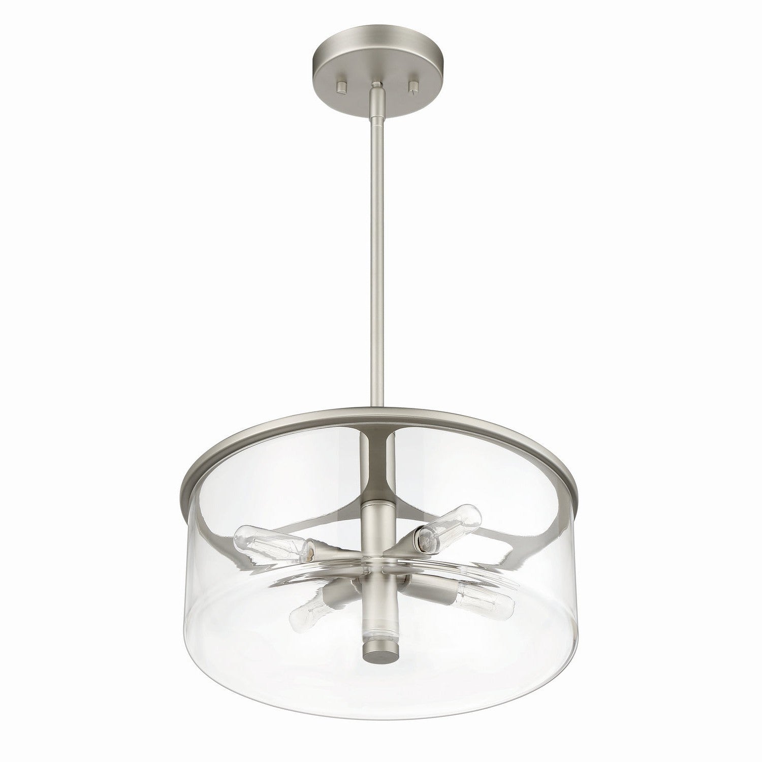 Craftmade - 55694-SN - Four Light Pendant - Hailie - Satin Nickel