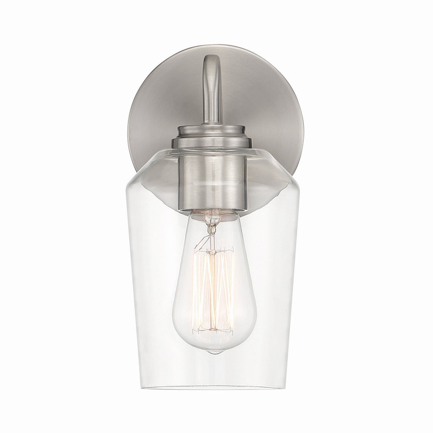 Craftmade - 56101-BNK - One Light Wall Sconce - Shayna - Brushed Polished Nickel
