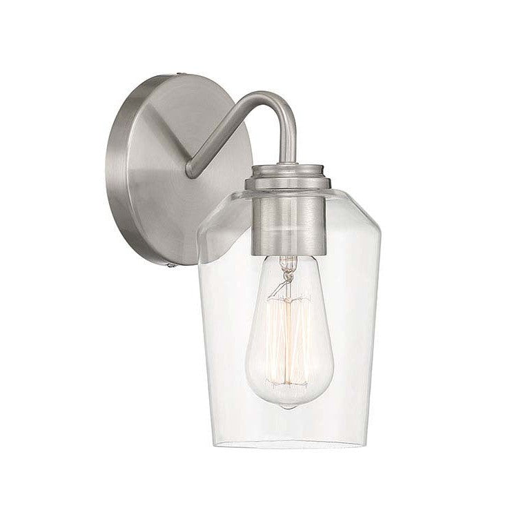 Craftmade - 56101-BNK - One Light Wall Sconce - Shayna - Brushed Polished Nickel