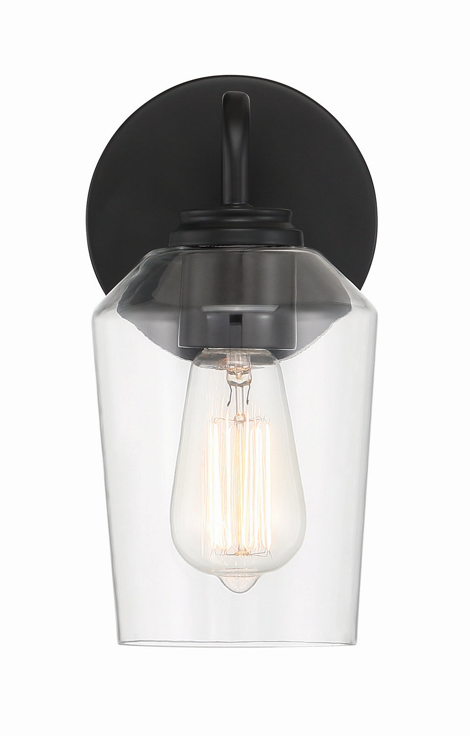 Craftmade - 56101-FB - One Light Wall Sconce - Shayna - Flat Black