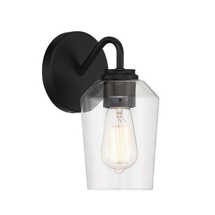 Craftmade - 56101-FB - One Light Wall Sconce - Shayna - Flat Black