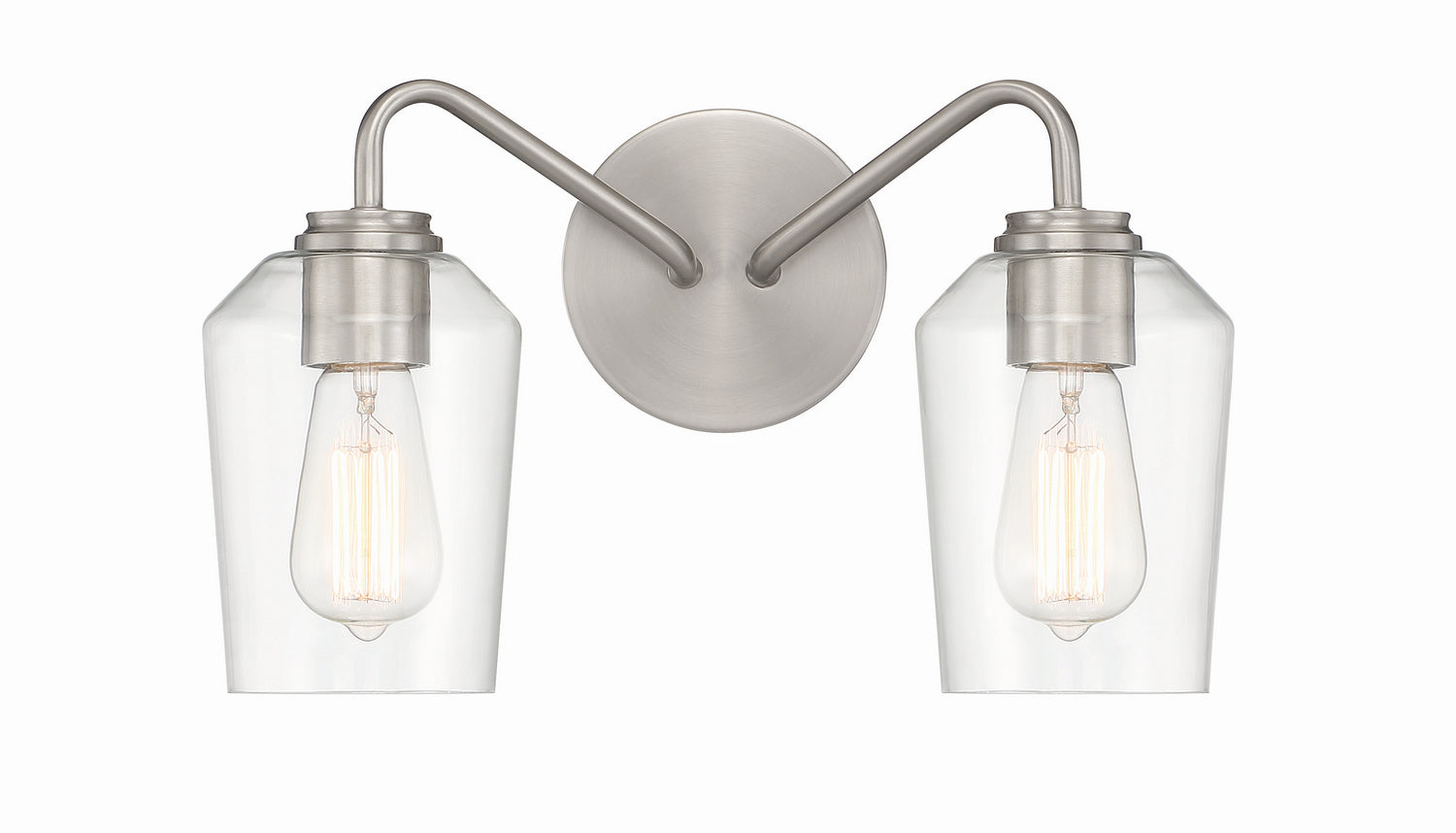 Craftmade - 56102-BNK - Two Light Vanity - Shayna - Brushed Polished Nickel