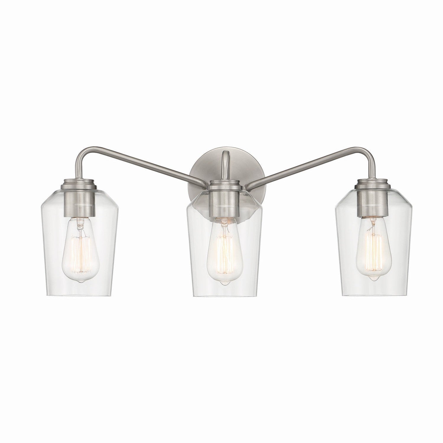 Craftmade - 56103-BNK - Three Light Vanity - Shayna - Brushed Polished Nickel