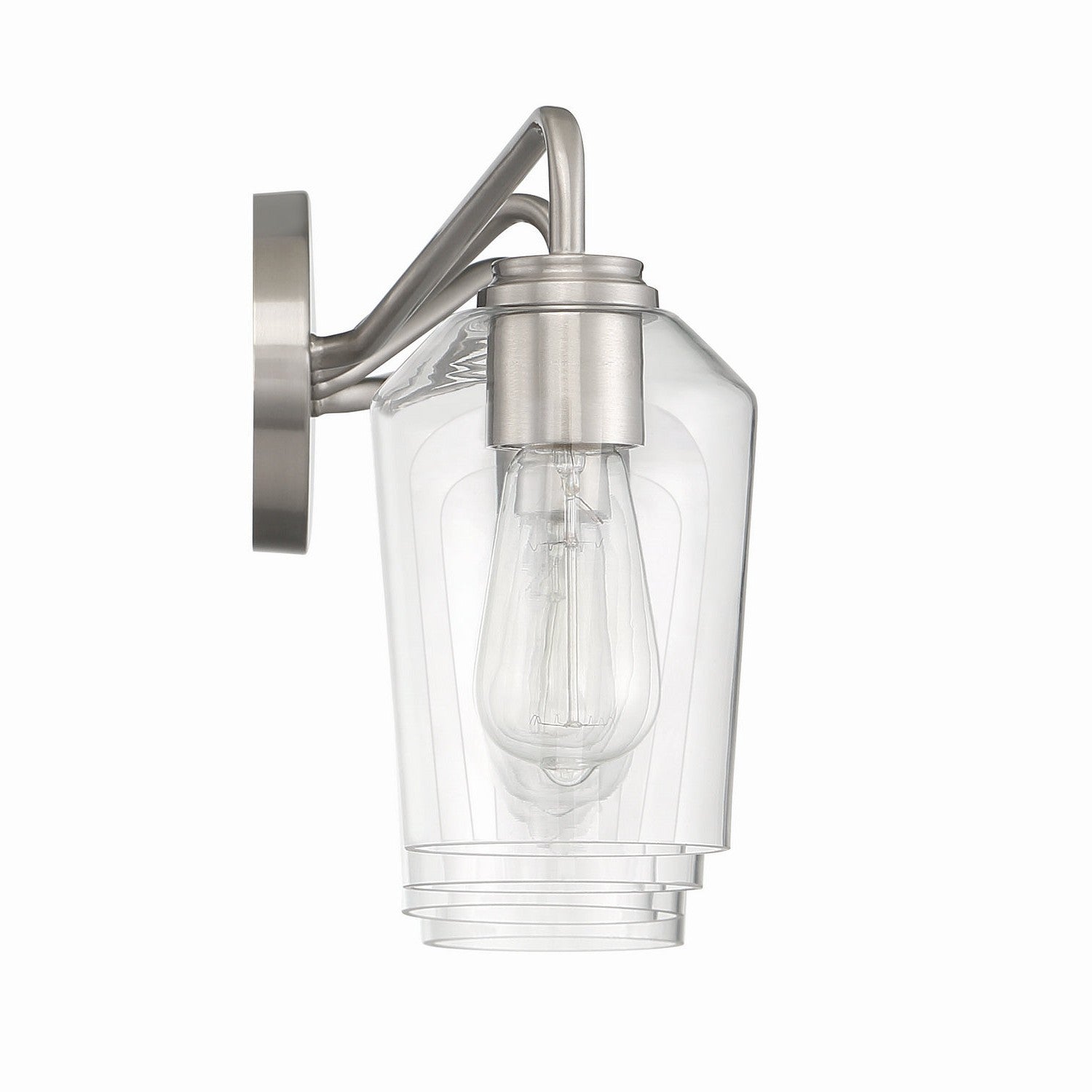 Craftmade - 56104-BNK - Four Light Vanity - Shayna - Brushed Polished Nickel