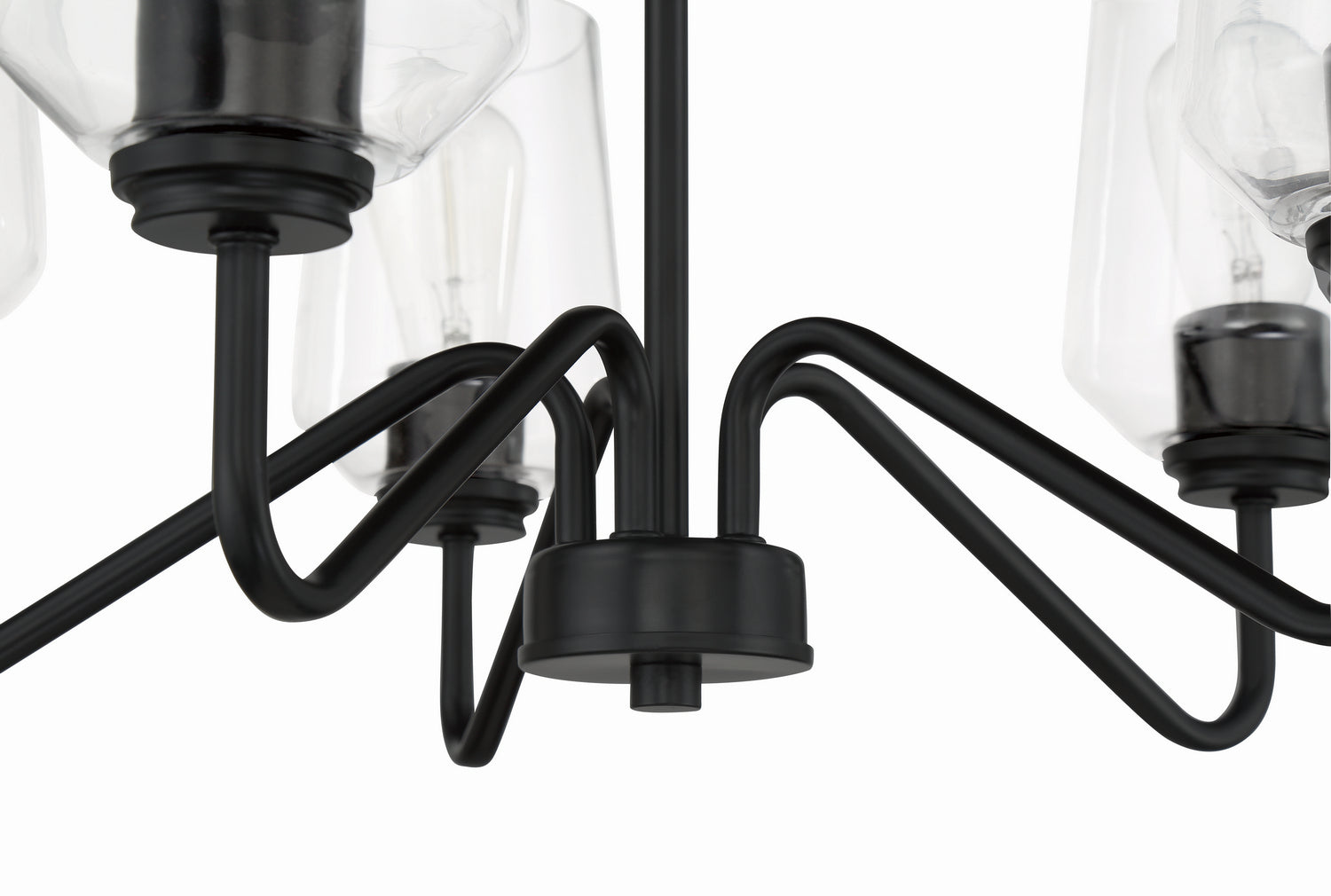 Craftmade - 56125-FB - Five Light Chandelier - Shayna - Flat Black