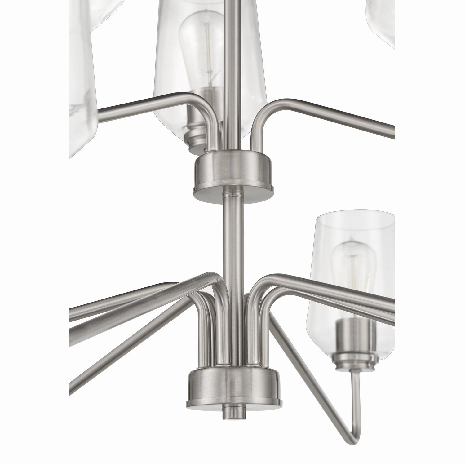 Craftmade - 56129-BNK - Nine Light Chandelier - Shayna - Brushed Polished Nickel