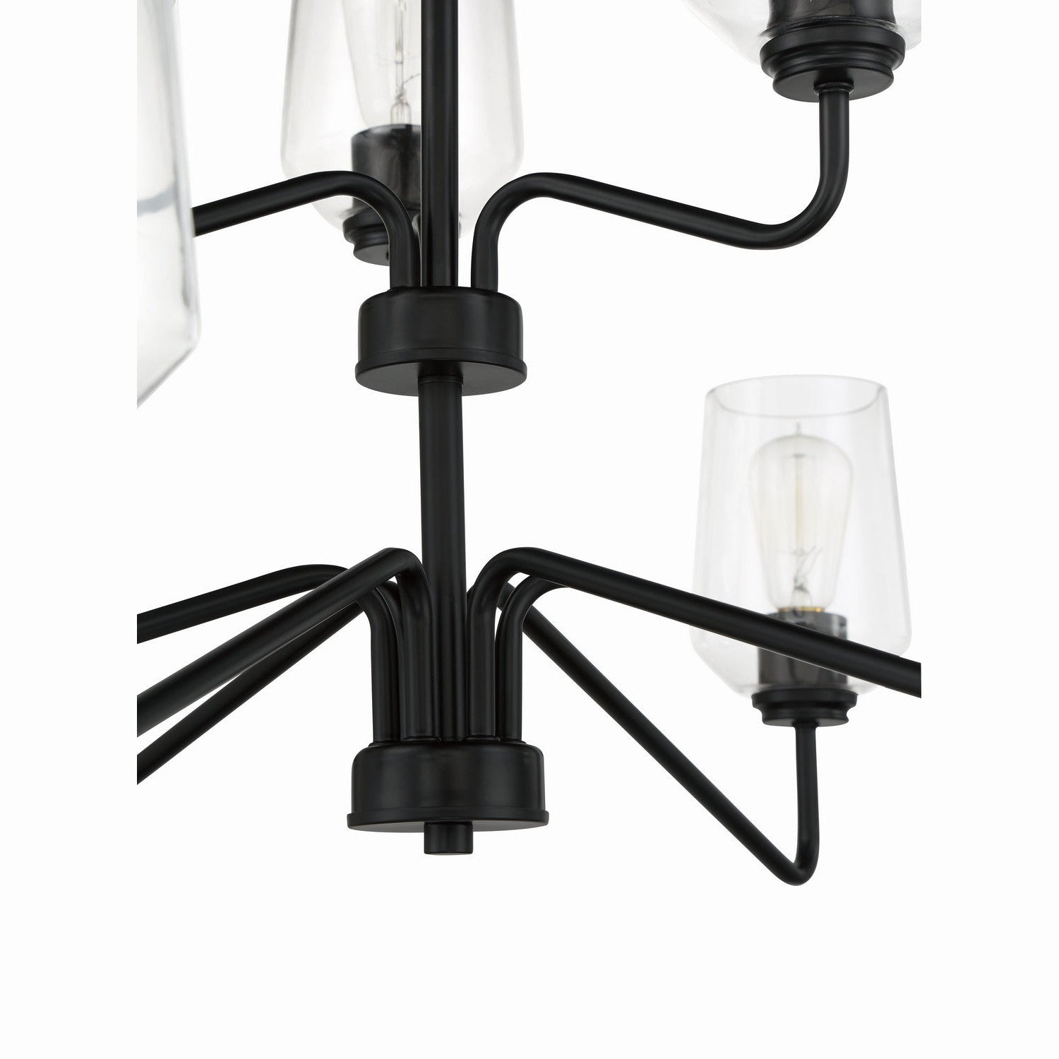 Craftmade - 56129-FB - Nine Light Chandelier - Shayna - Flat Black