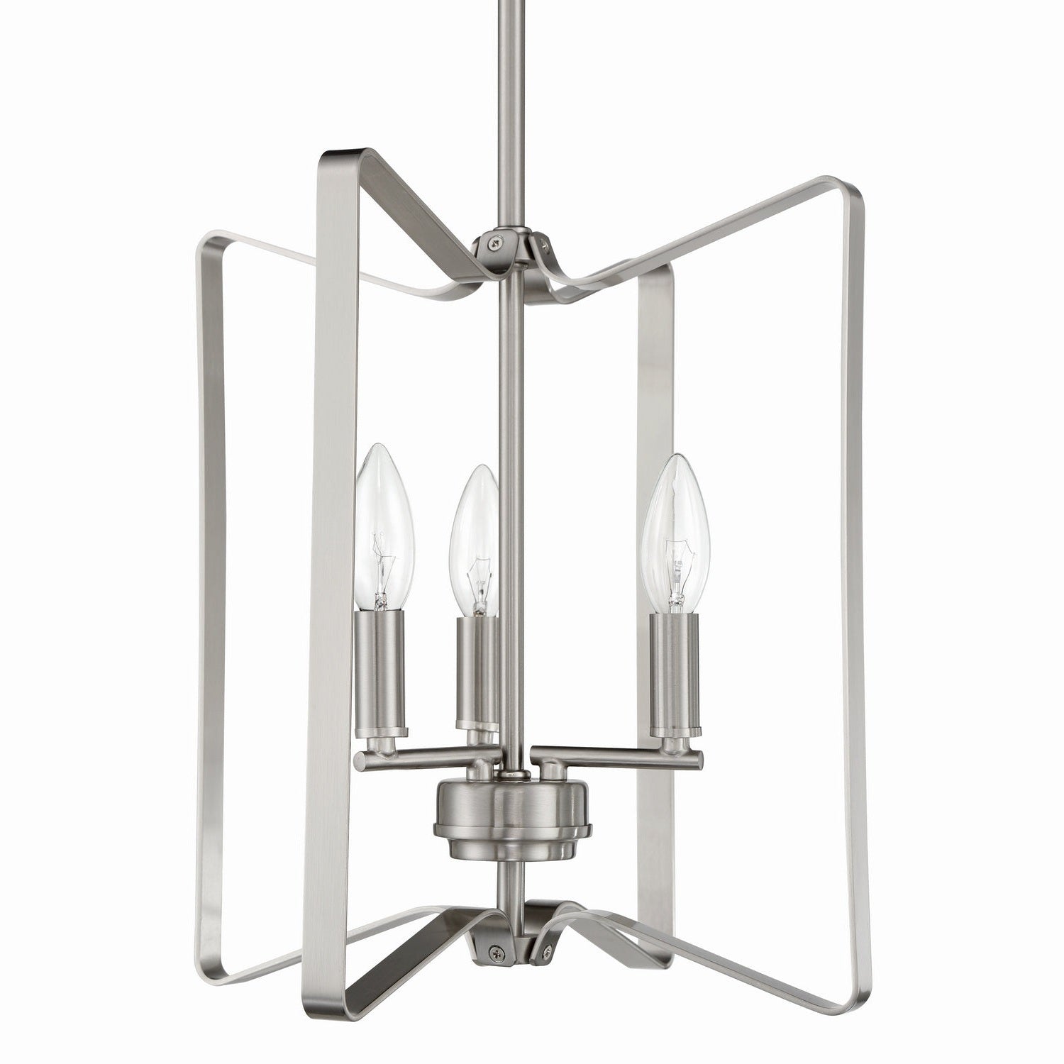 Craftmade - 56133-BNK - Three Light Foyer Pendant - Shayna - Brushed Polished Nickel