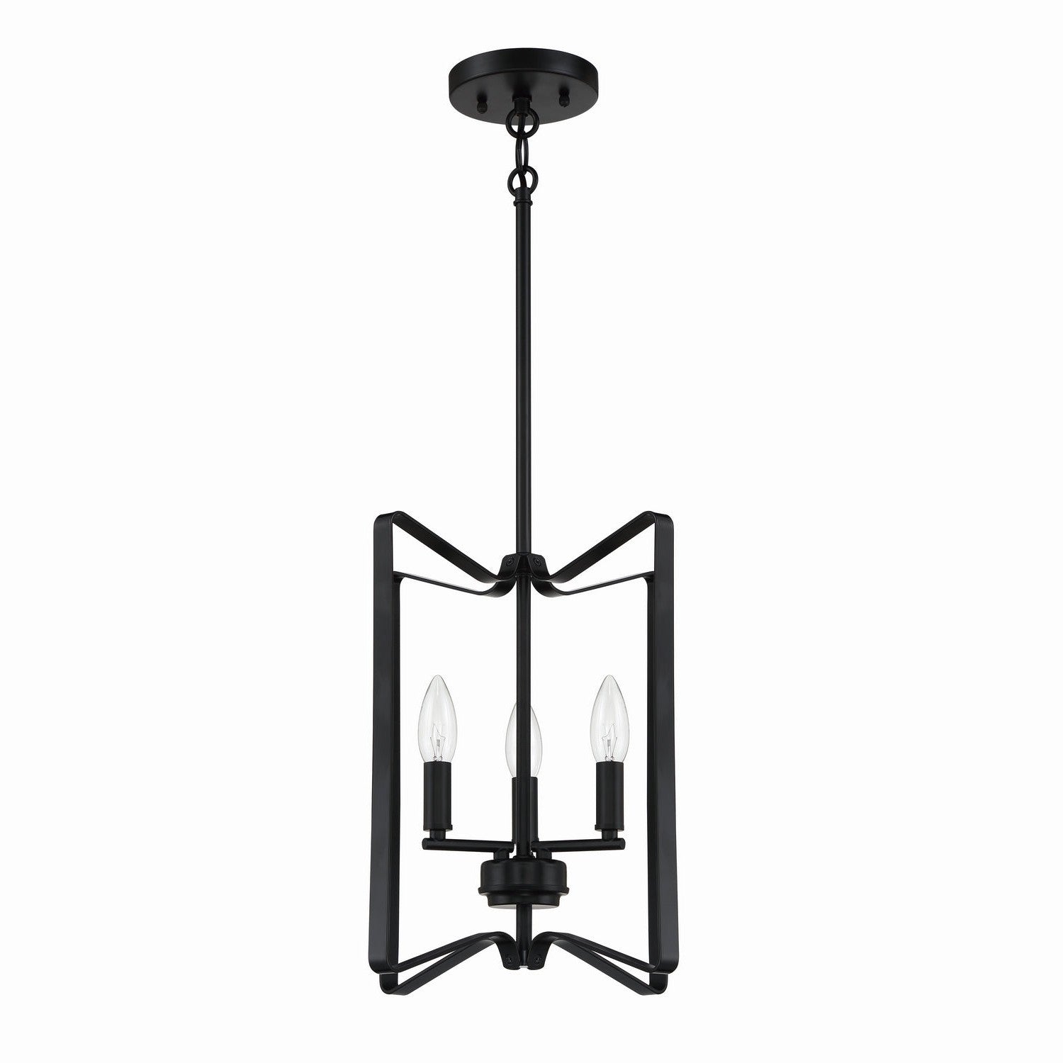 Craftmade - 56133-FB - Three Light Foyer Pendant - Shayna - Flat Black