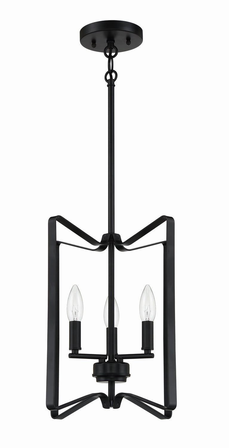 Craftmade - 56133-FB - Three Light Foyer Pendant - Shayna - Flat Black