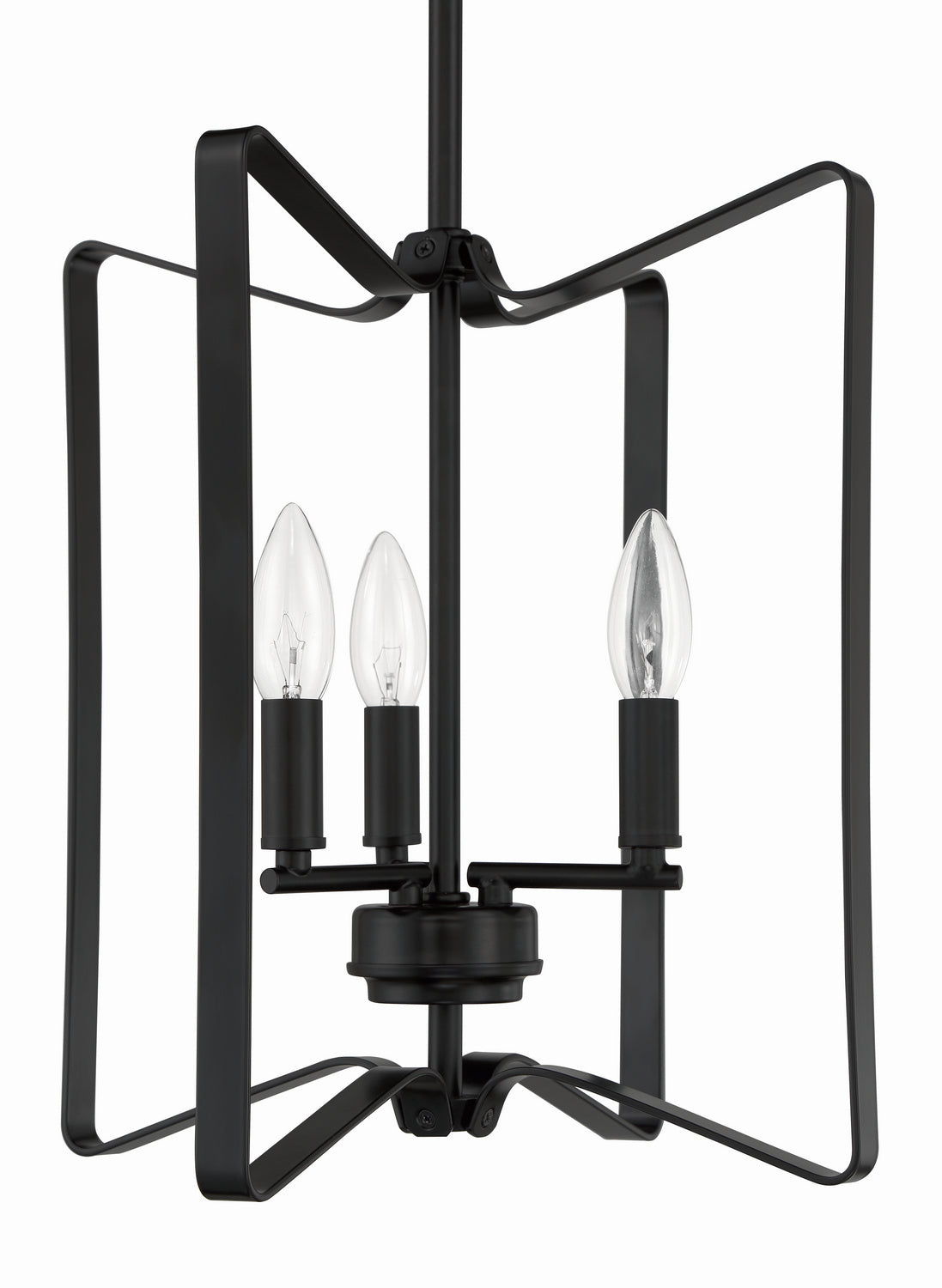 Craftmade - 56133-FB - Three Light Foyer Pendant - Shayna - Flat Black