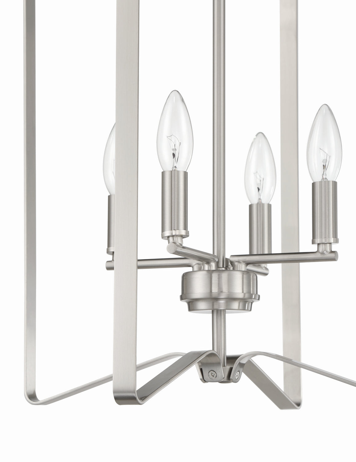 Craftmade - 56134-BNK - Four Light Foyer Pendant - Shayna - Brushed Polished Nickel