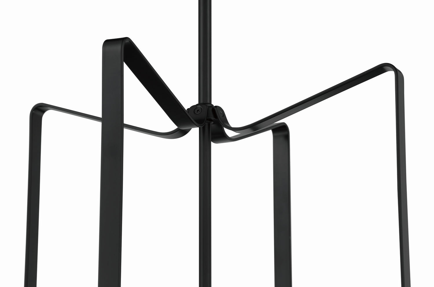 Craftmade - 56134-FB - Four Light Foyer Pendant - Shayna - Flat Black