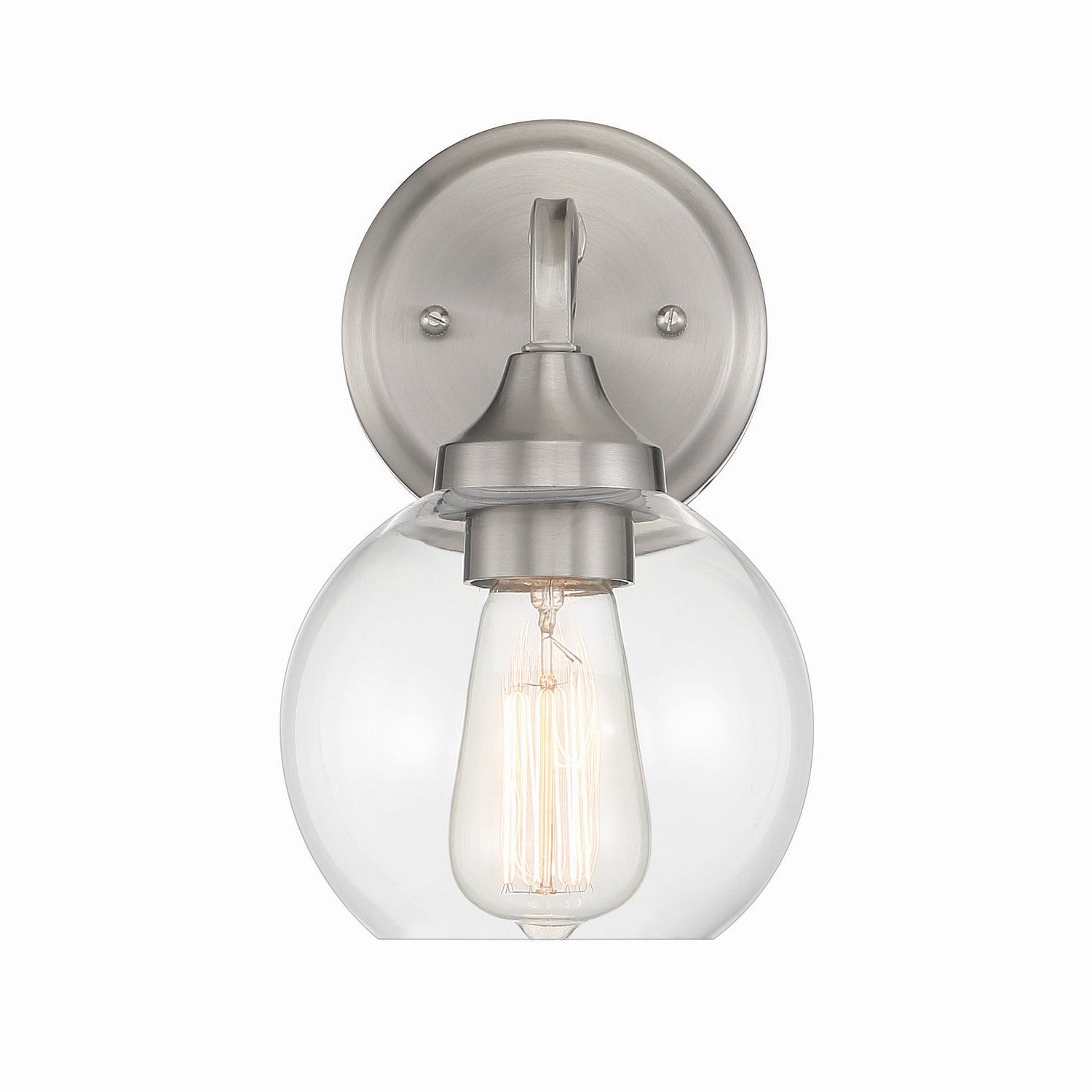 Craftmade - 56201-BNK - One Light Wall Sconce - Glenda - Brushed Polished Nickel