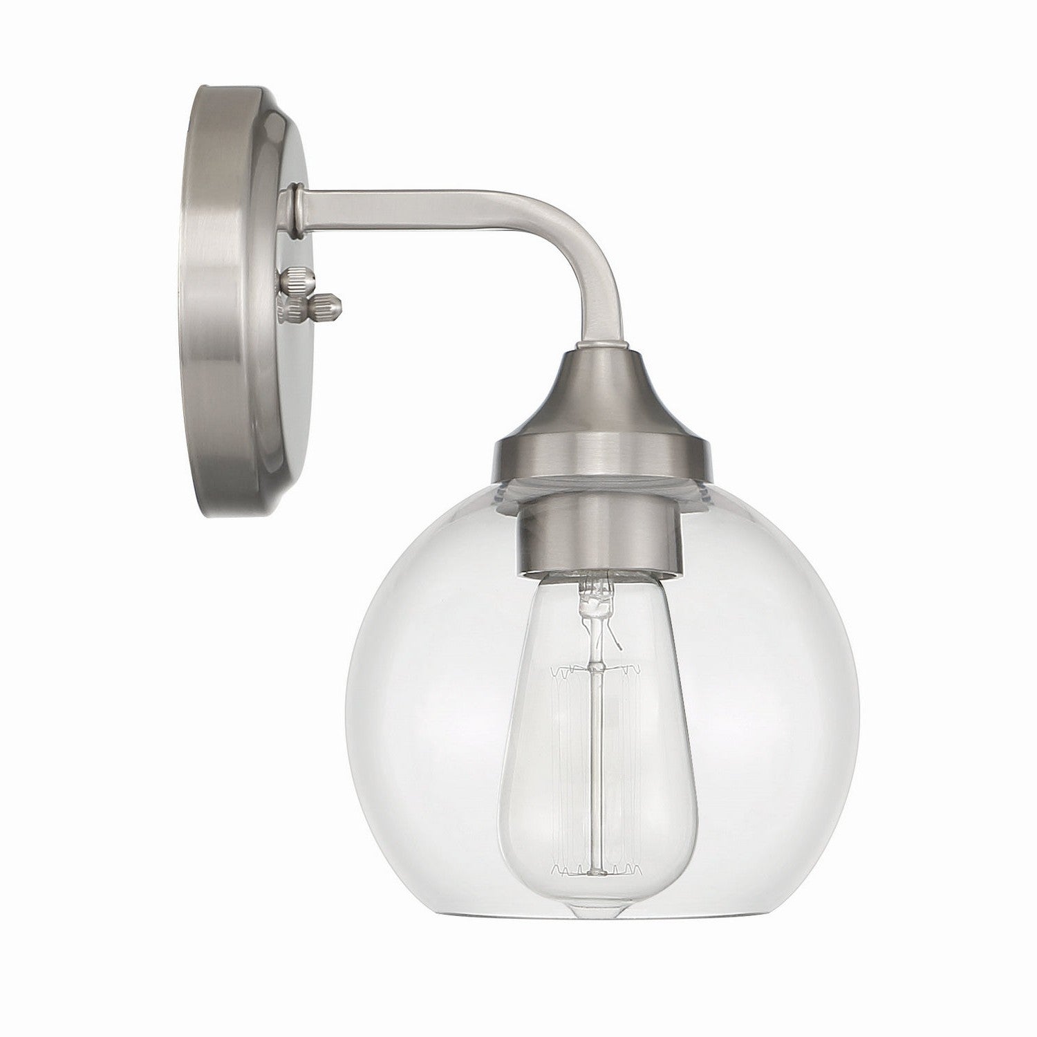 Craftmade - 56201-BNK - One Light Wall Sconce - Glenda - Brushed Polished Nickel