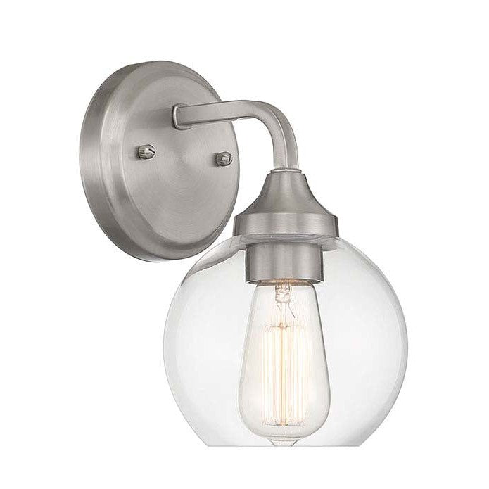 Craftmade - 56201-BNK - One Light Wall Sconce - Glenda - Brushed Polished Nickel