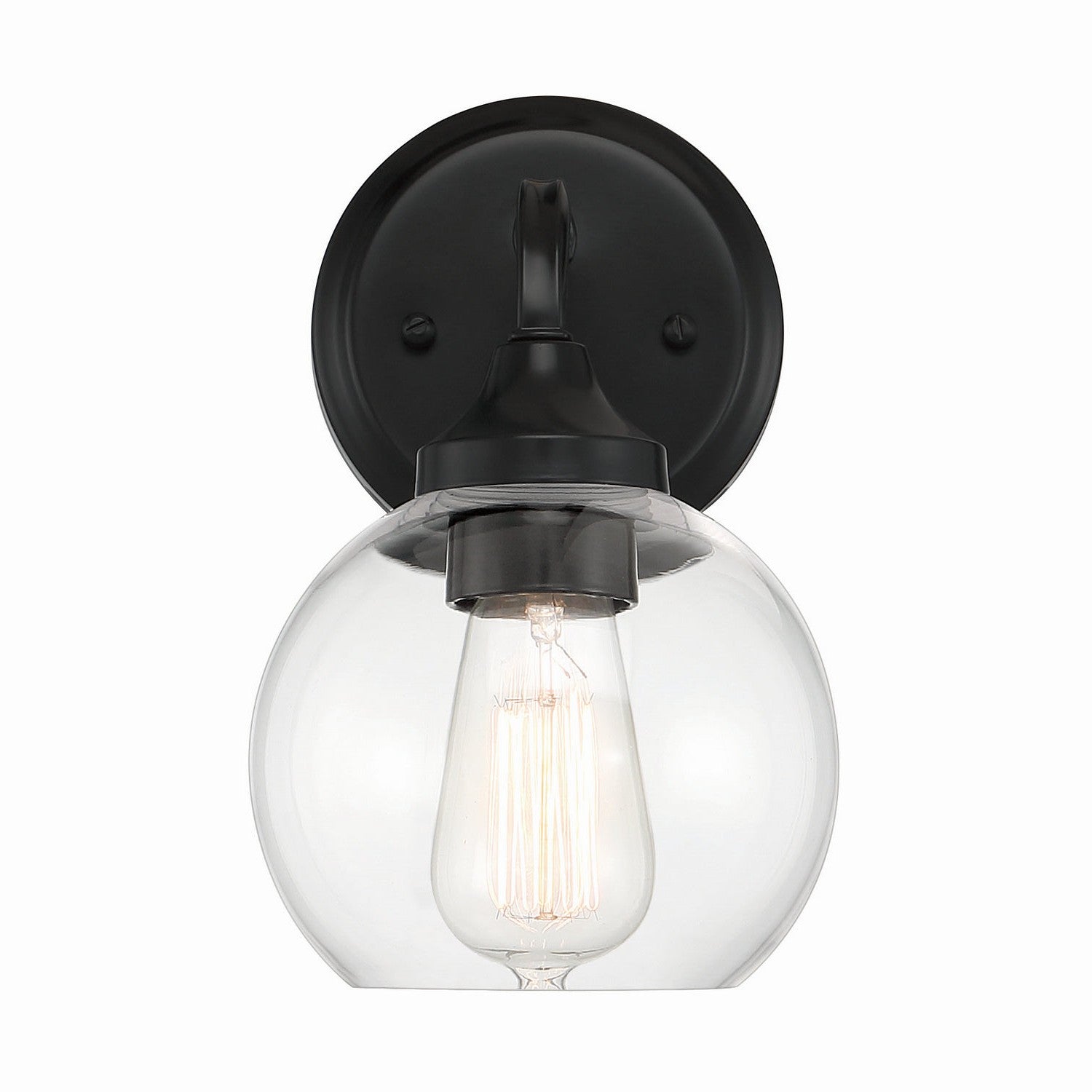 Craftmade - 56201-FB - One Light Wall Sconce - Glenda - Flat Black