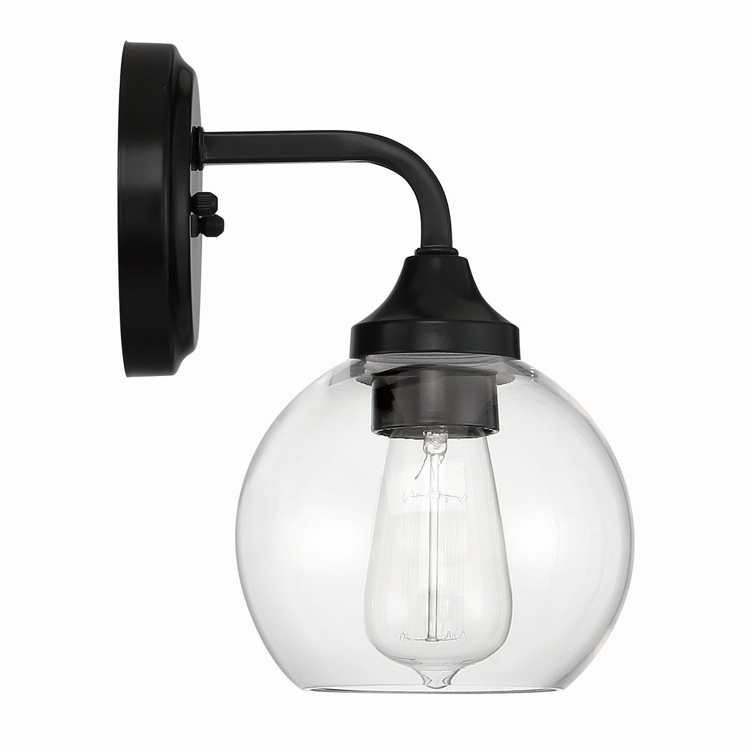 Craftmade - 56201-FB - One Light Wall Sconce - Glenda - Flat Black