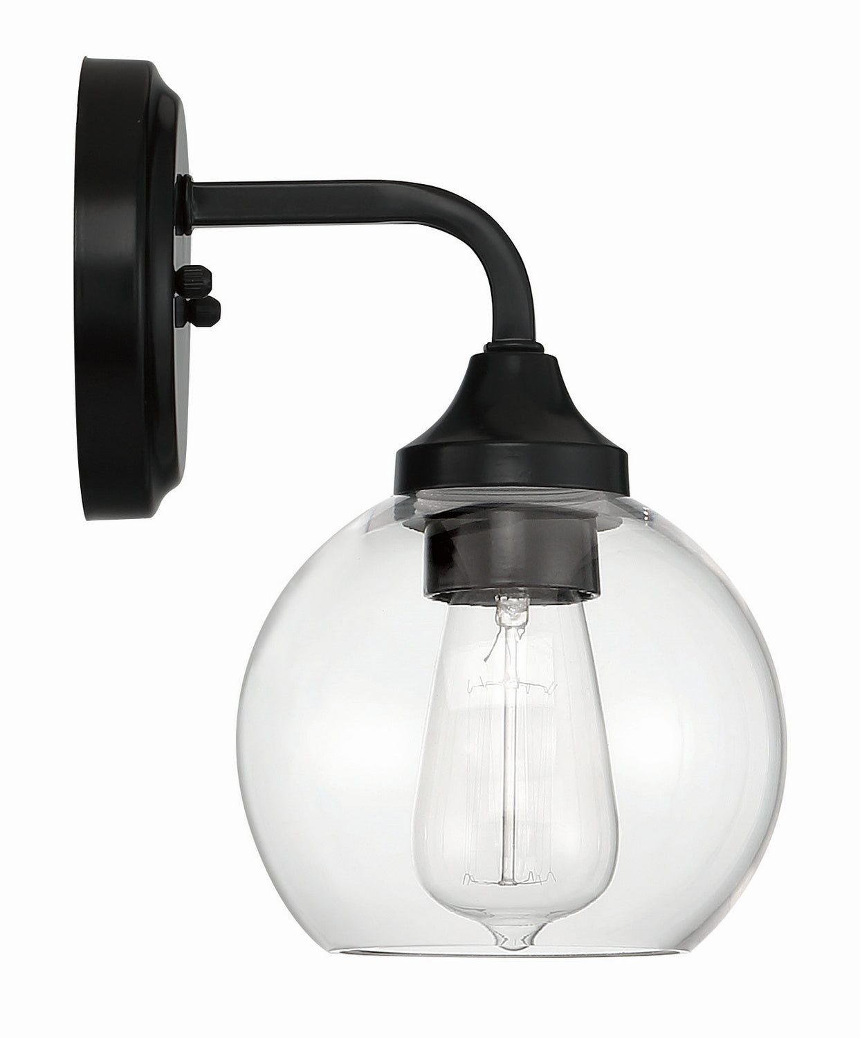 Craftmade - 56201-FB - One Light Wall Sconce - Glenda - Flat Black