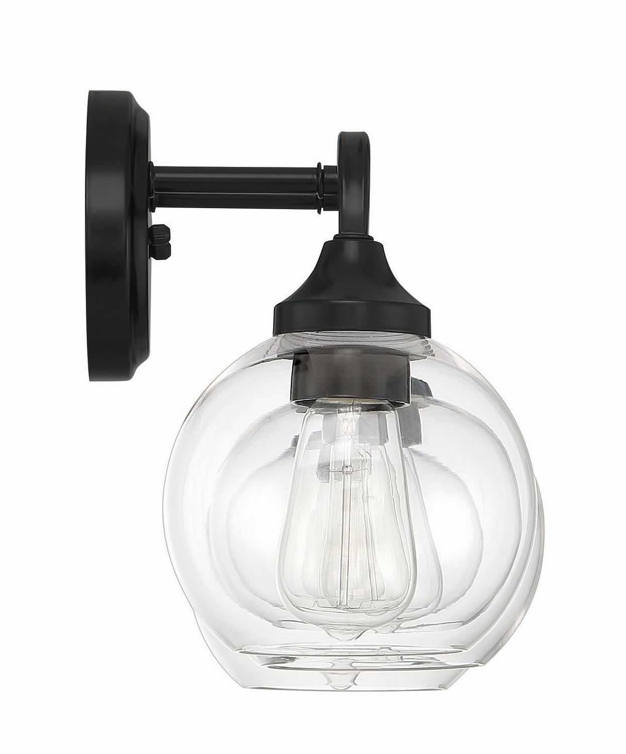 Craftmade - 56203-FB - Three Light Vanity - Glenda - Flat Black