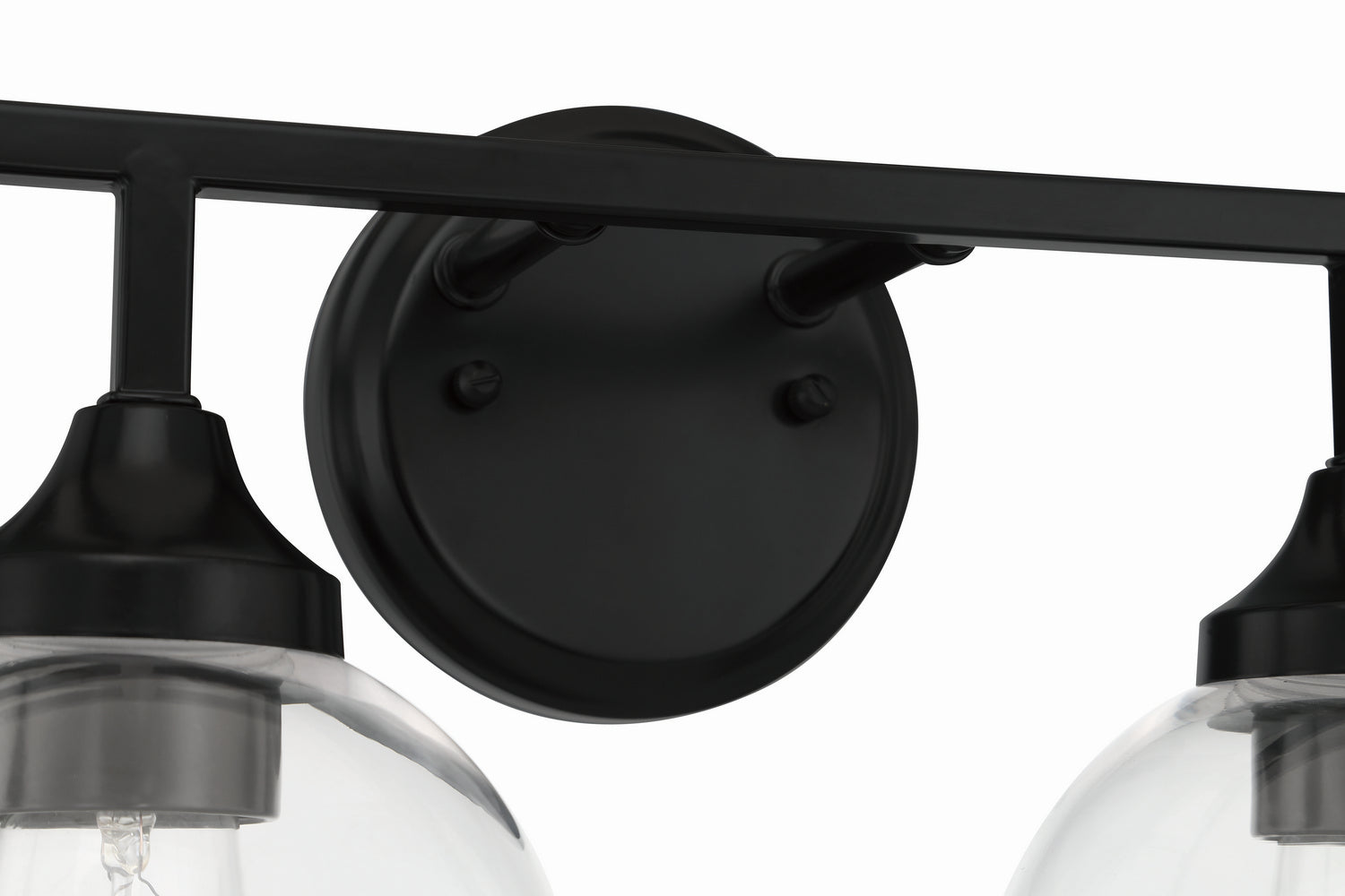 Craftmade - 56204-FB - Four Light Vanity - Glenda - Flat Black