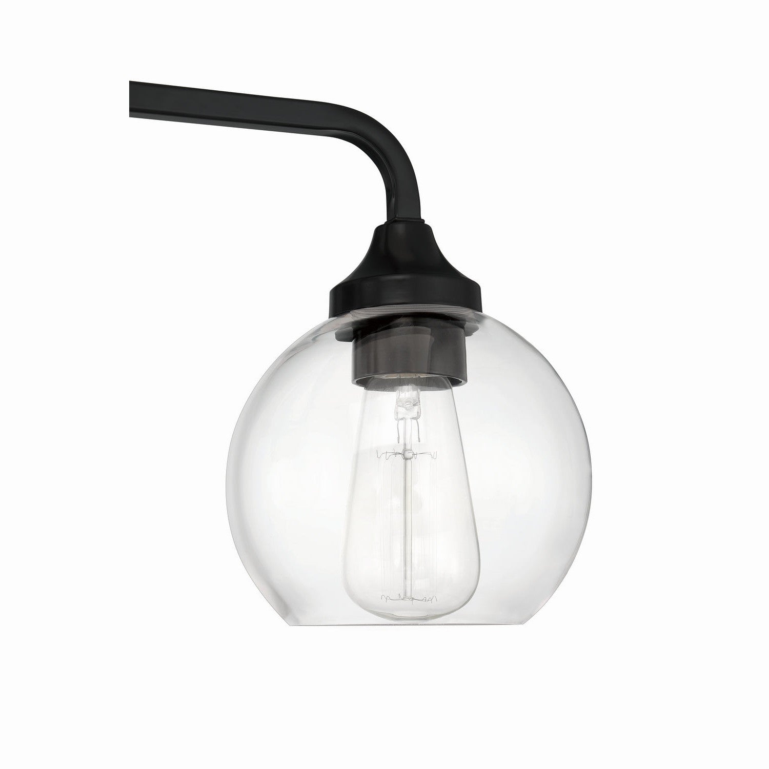 Craftmade - 56204-FB - Four Light Vanity - Glenda - Flat Black