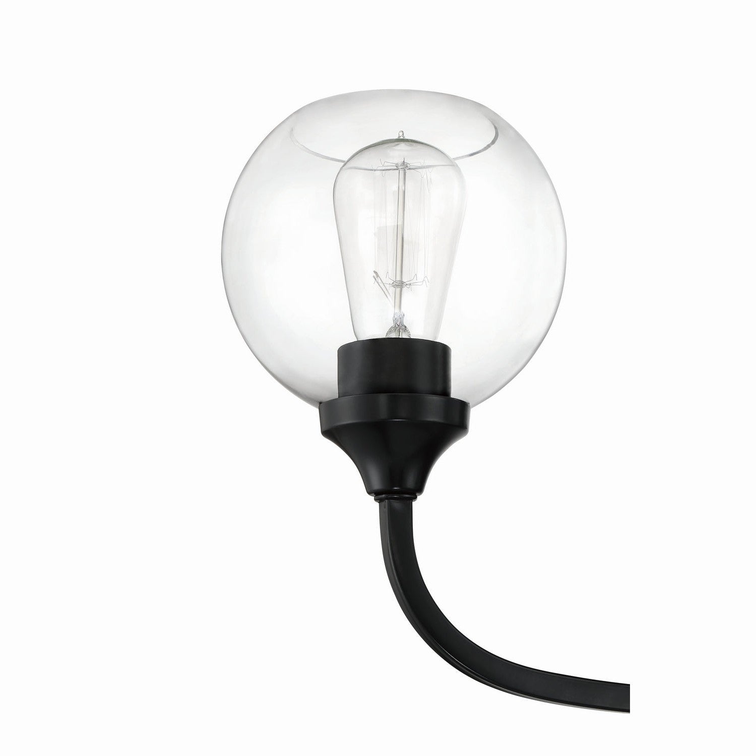 Craftmade - 56223-FB - Three Light Chandelier - Glenda - Flat Black