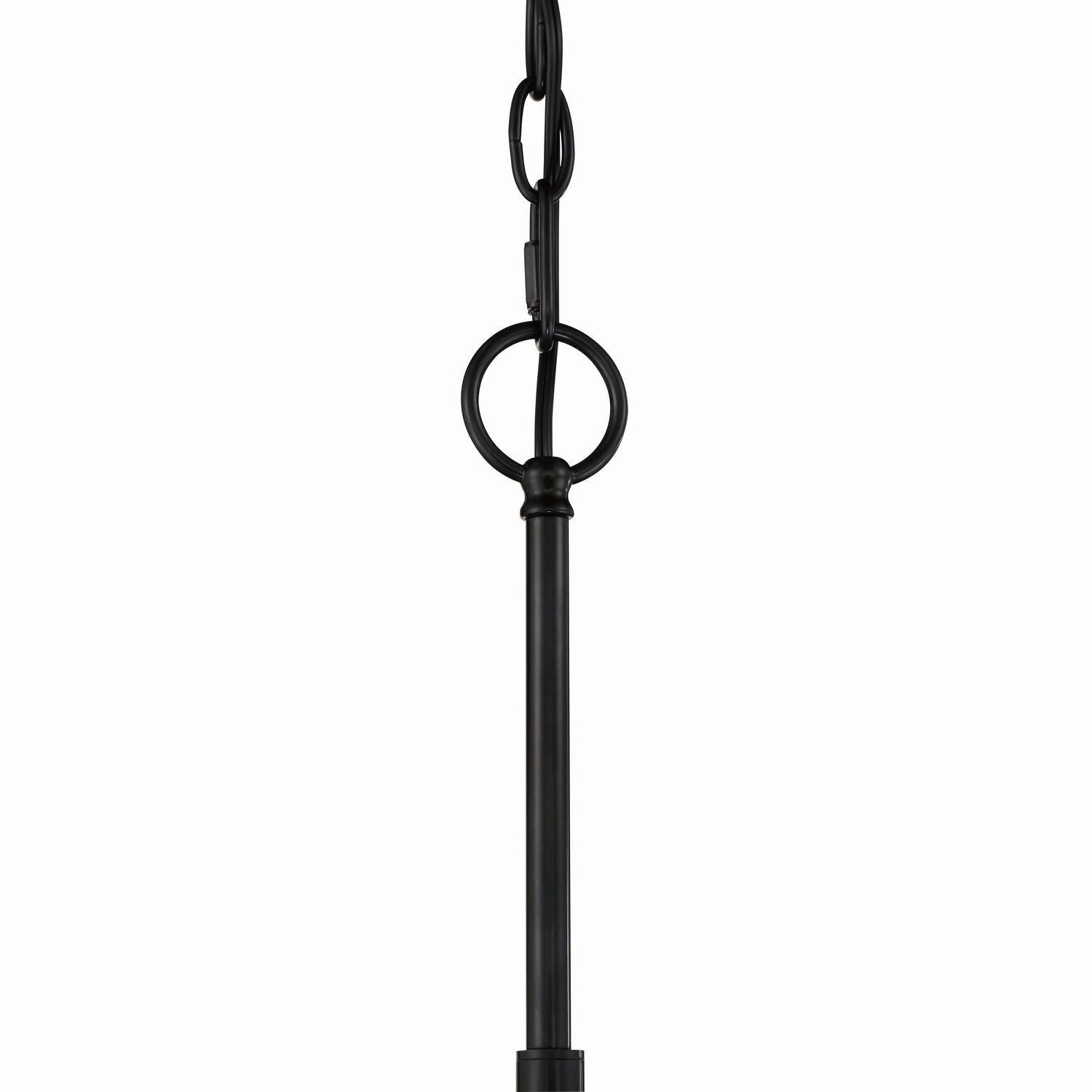 Craftmade - 56223-FB - Three Light Chandelier - Glenda - Flat Black