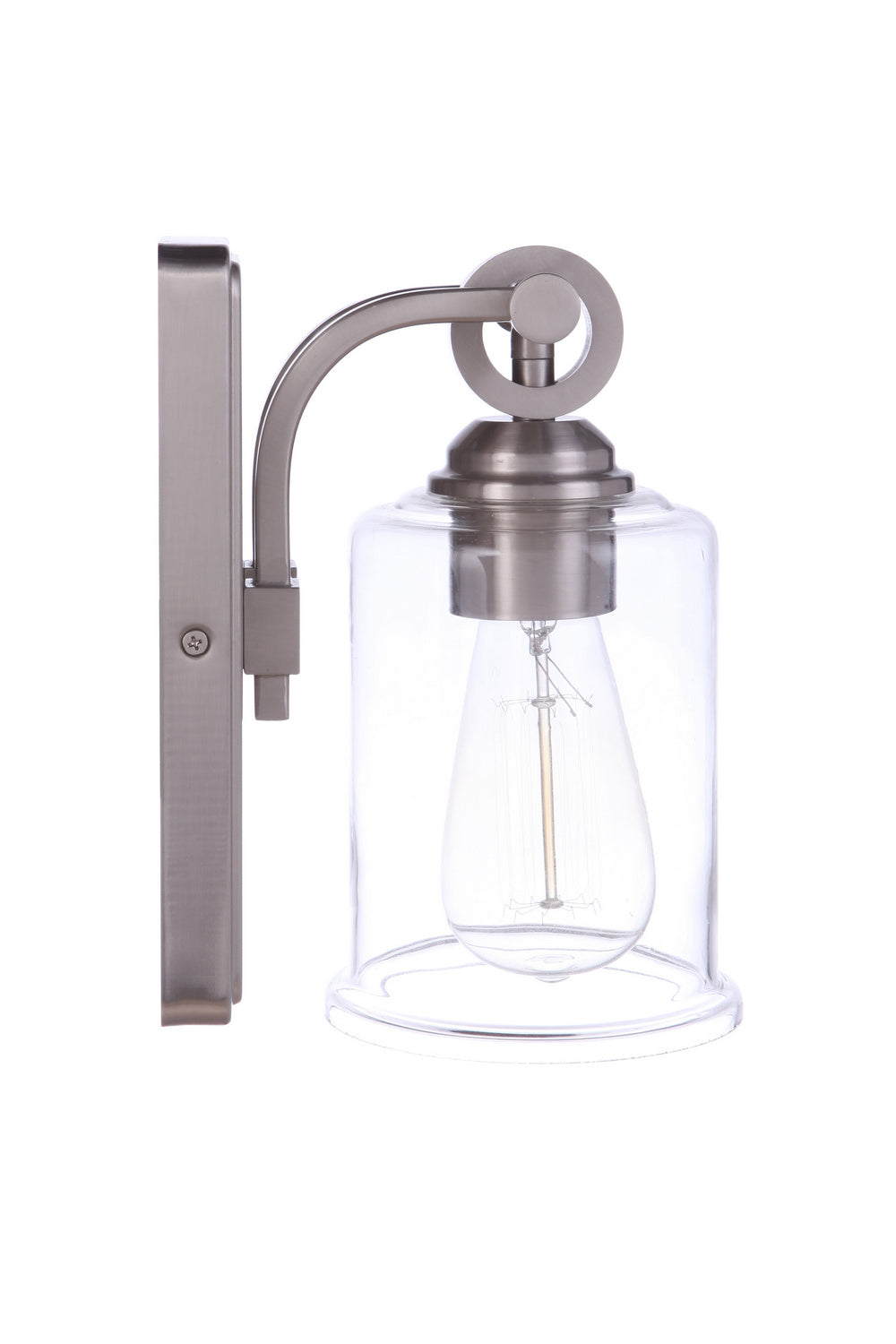 Craftmade - 56401-BNK - One Light Wall Sconce - Romero - Brushed Polished Nickel