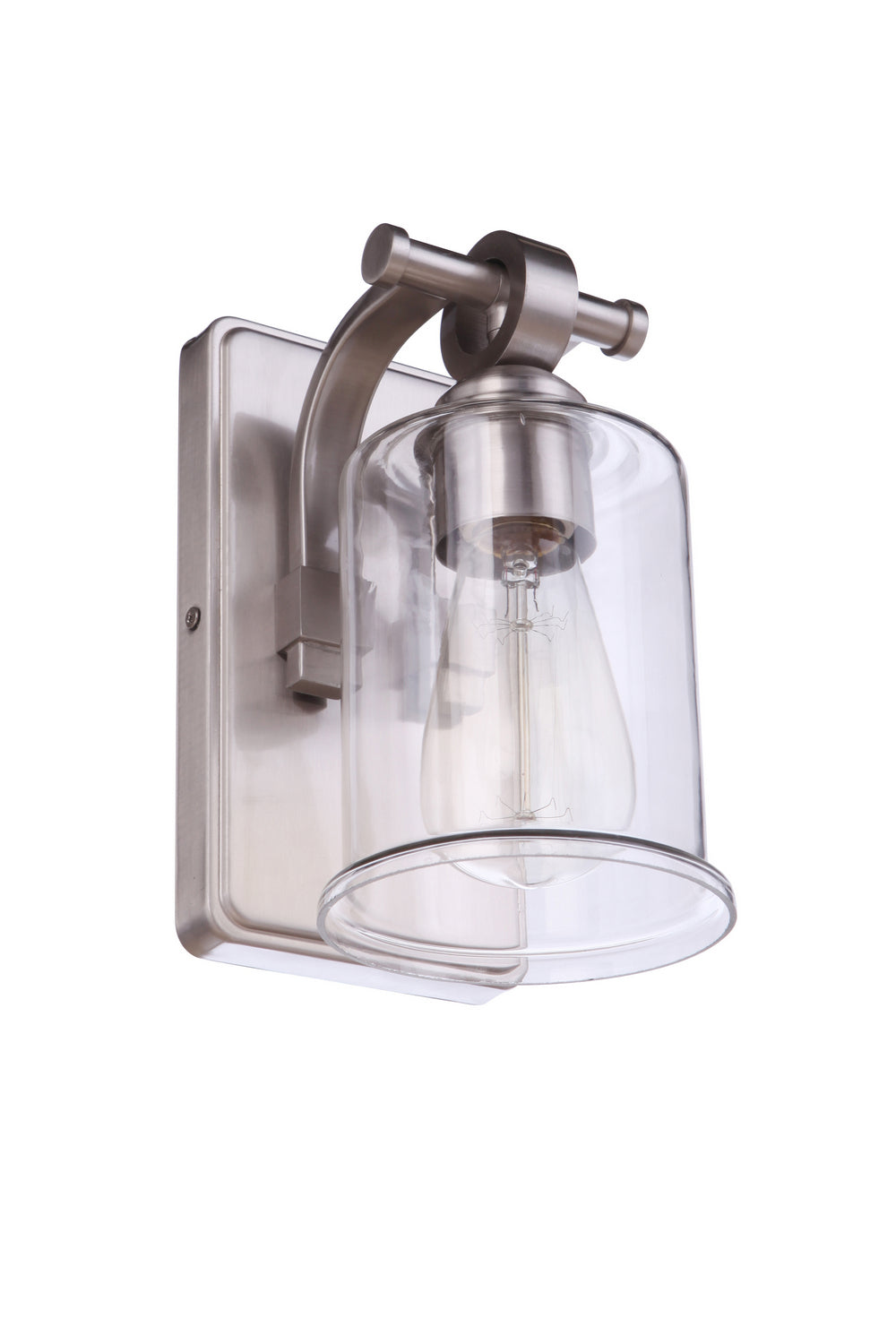 Craftmade - 56401-BNK - One Light Wall Sconce - Romero - Brushed Polished Nickel