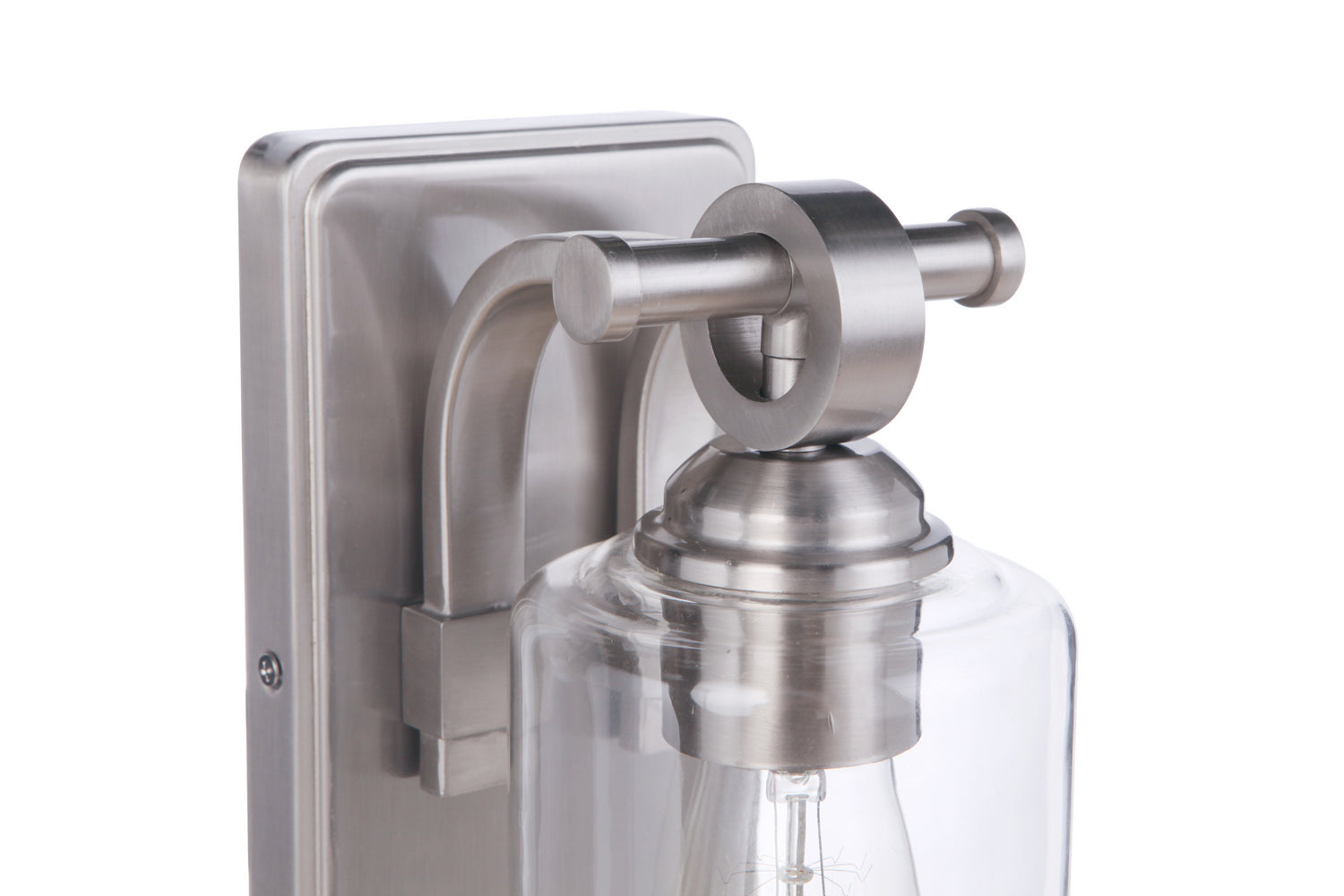 Craftmade - 56401-BNK - One Light Wall Sconce - Romero - Brushed Polished Nickel