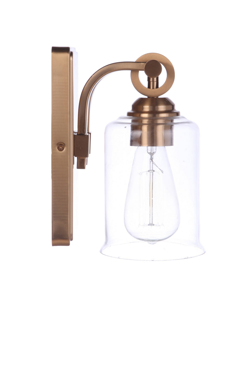 Craftmade - 56401-SB - One Light Wall Sconce - Romero - Satin Brass