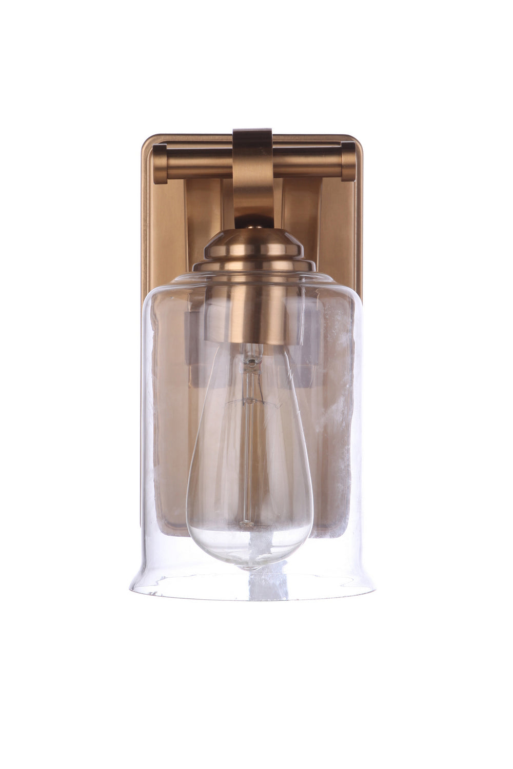 Craftmade - 56401-SB - One Light Wall Sconce - Romero - Satin Brass