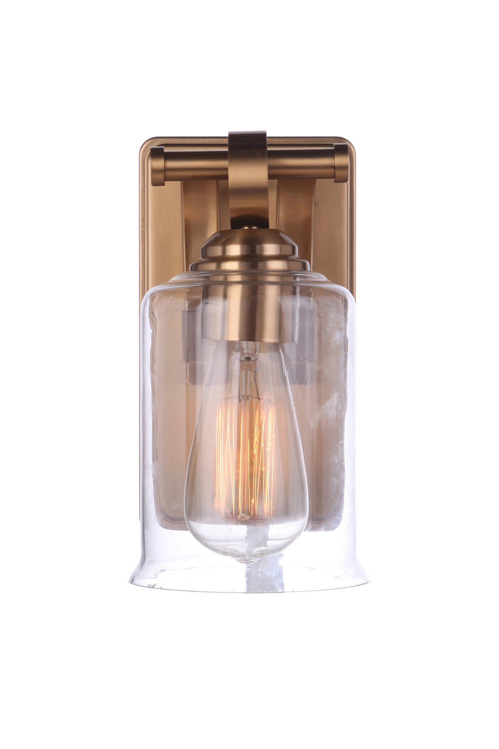Craftmade - 56401-SB - One Light Wall Sconce - Romero - Satin Brass