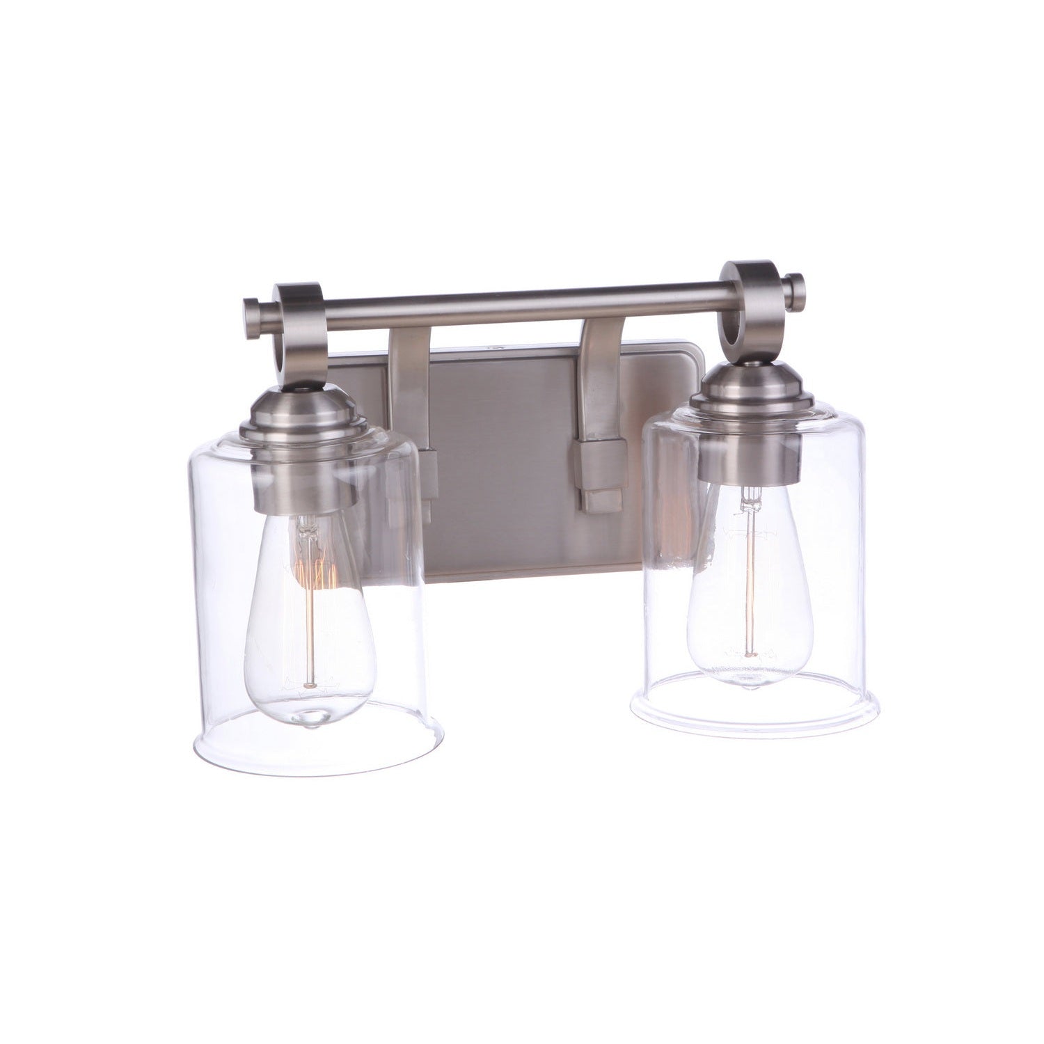 Craftmade - 56402-BNK - Two Light Vanity - Romero - Brushed Polished Nickel