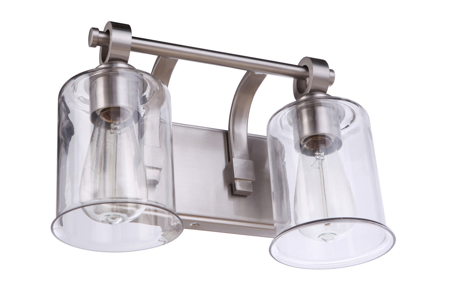 Craftmade - 56402-BNK - Two Light Vanity - Romero - Brushed Polished Nickel