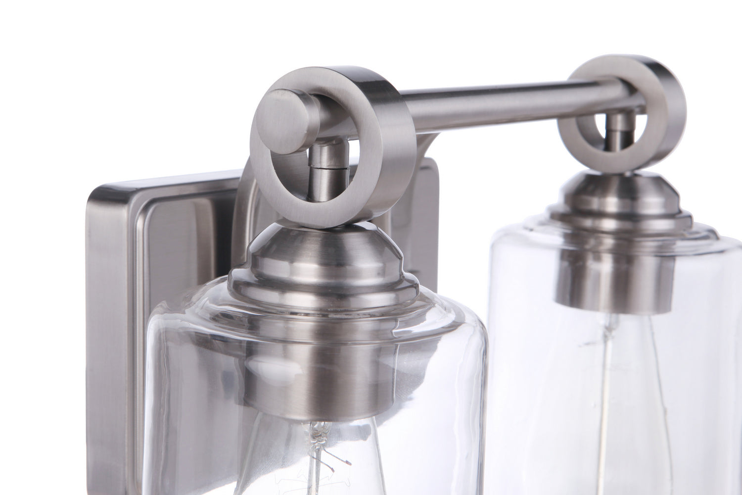 Craftmade - 56402-BNK - Two Light Vanity - Romero - Brushed Polished Nickel