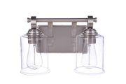Craftmade - 56402-BNK - Two Light Vanity - Romero - Brushed Polished Nickel