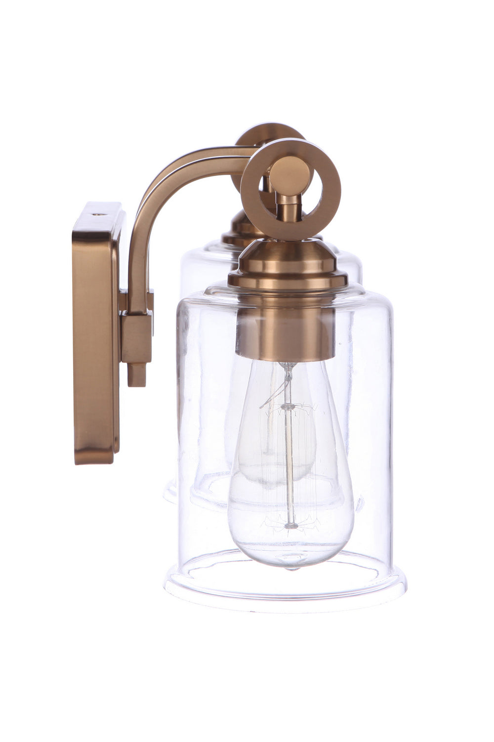 Craftmade - 56402-SB - Two Light Vanity - Romero - Satin Brass