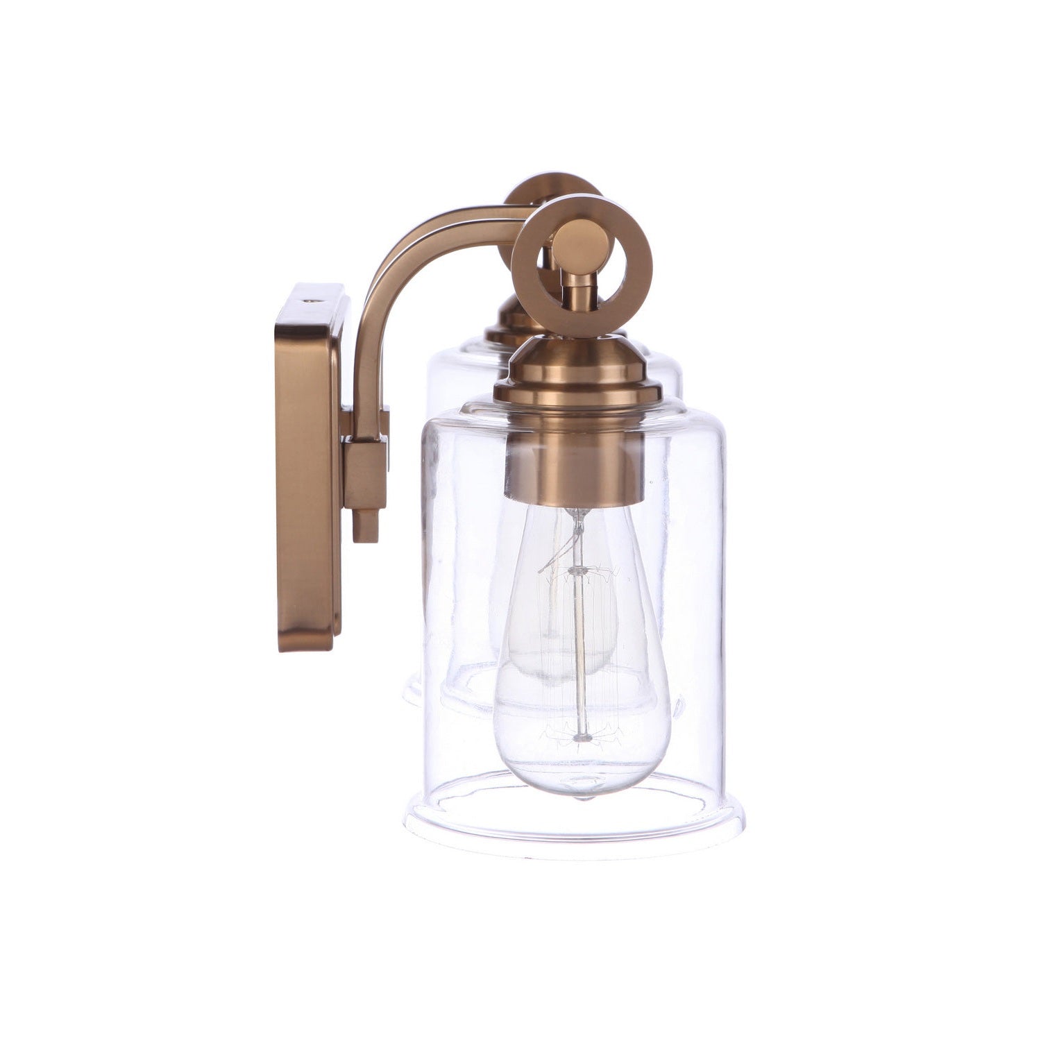 Craftmade - 56402-SB - Two Light Vanity - Romero - Satin Brass